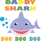 Discover Daddy Shark Funny Fathers Day gift for Kids Mens B
