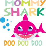Discover Funny Womens Mommy Shark Awesome Mom Gift T-Shirts