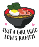 Discover Just a Girl Who Loves Ramen Noodles Funny Ramen T-Shirts