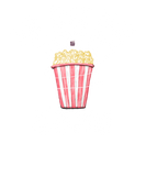 Discover I'm Just Here For The Popcorn | Cinema T-Shirts