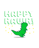 Discover Happy Rawr cute T-Rex Dino Tyrannosaurus gift T-Shirts
