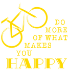 Discover Biking T-Shirts Do More of What Makes You Happy Road Bike