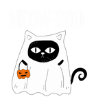 Discover Ghost Cat Meow-Boo Long Sleeve T-Shirt