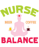 Discover nurse beer coffee balance T-Shirts