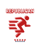 Discover Red Republican Runner T-Shirts
