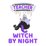 Discover teacher witch by night T-Shirts