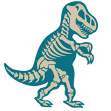 Discover Tyrannosaurus T Rex Dinosaur Skeleton T-Shirts