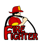 Discover Firefighter in red uniform / gift for girl and boy T-Shirts