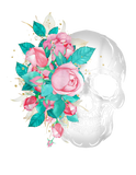 Discover Womens Flower Skull Sugar Roses for Women Girls