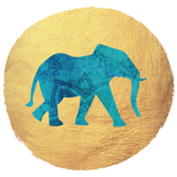 Discover Gold Mandala Elephant Yoga India Meditation Circle T-Shirts