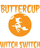 Discover Buttercup Flipped Witch Switch Spooky Halloween T-Shirts