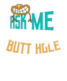 Discover Ask me about my Butt Hole funny alien T-Shirts