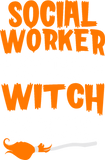Discover Social Worker By Day Witch By Night Halloween T-Shirts