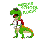 Discover Cool T Rex Tyrannosaurus Rex Middle School Rocks T-Shirts