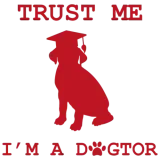 Discover Dog doctor title student saying gift T-Shirts