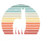 Discover Funny Retro Llama Sunset Vintage Alpaca T-Shirts