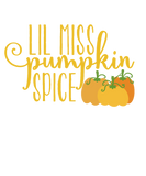 Discover Autumn Family Lil Miss Pumpkin Spice Matching Fall T-Shirts