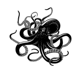 Discover Black and white octopus | Gift idea T-Shirts
