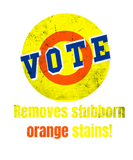 Discover Vintage Vote Removes Stubborn Orange Stains Retro T-Shirts
