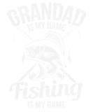 Discover Grandad Is My Name Fishing Gift T-Shirts