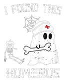 Discover I Found This Humerus Funny Ghost Halloween Costume T-Shirts