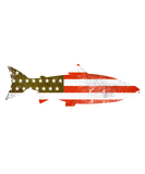 Discover Vintage USA American Flag Fish Trout T-Shirts