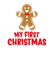 Discover My First Christmas Gingerbread Men Baby T-Shirts