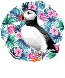 Discover Tropical Flowers Muffin Seabird Atlantic Puffin T-Shirts
