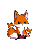 Discover Fox With Kids Gaming Pew Pew Pew Gift for a Gamer T-Shirts