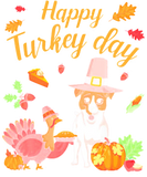 Discover Rat Terrier Dog Dance With Happy Turkey Day T-Shirts
