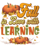 Discover Teacher Thanksgiving Fall In Love With Learning T-Shirts