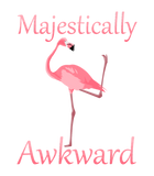 Discover Funny Majestically Awkward Flamingo Long Sleeve T