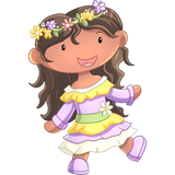 Discover May Flowers Girl Flower Crown