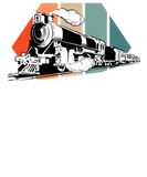 Discover Model Train Locomotive Railroad Train Vintage T-Shirts