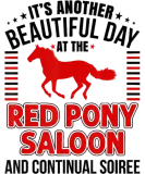 Discover Horse Lover T-Shirts Red Pony It Is a Beautiful D