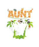 Discover Aunt Of The Birthday Boy Zoo Theme Animal Party T-Shirts