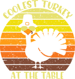 Discover Thanksgiving Coolest Turkey At The Table Vintage T-Shirts