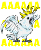 Discover Screaming Cockatoo Umbrella Bird Meme Funny Parrot T-Shirts