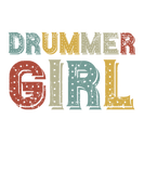 Discover Vintage Drummer Girl Percussion Drumming Musician T-Shirts