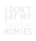 Discover I Dont Eat My Homies Vegan Activism Protest Vegeta T-Shirts