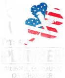 Discover Kiss Me Im A Plumber Shamrock Funny American Flag