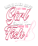 Discover Woman Fishing Girls Angler and Fisher Daughter T-Shirts