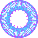 Discover blue wheel wreath Chakra mandala star 5790 cool T-Shirts