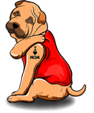 Discover Funny shar pei Dog I Love Mom Tattoo shar pei T-Shirts