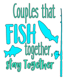 Discover Fishing Couple In Love Fishing Lovers Engagement T-Shirts