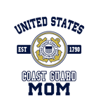 Discover Proud Us Coast Guard Mom Military Pride T-Shirts