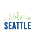 Discover Seattle Skyline Men Women Long Sleeve T Shirt