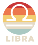 Discover Libra Logo Retro Vintage Zodiac Sign Horoscope T-Shirts