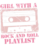 Discover Rock And Roll Girl Playlist T-Shirts