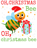 Discover Oh Christmas Bee Christmas Santa Bee Lovers T-Shirts